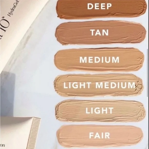 NEW Doll 10 HydraLuxe Smoothing Foundation 1 Fl Oz - Shade Medium Set of 2 - Picture 7 of 10